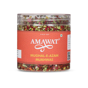Amawat's Mughal-E-Azam Mukhwas Mouth Freshener made with Areca Nut, Supari, Coloured Saunf